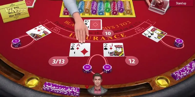 Mẹo Blackjack Cho Người Mới Vin777 Tối Ưu Tỷ Lệ Thắng 1 Tách đôi cặp A-A và 8-8 đúng lúc giúp tăng gấp đôi cơ hội thắng nhà cái.